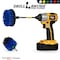 Drill Brush Power Scrubber By Useful Products 5 in W 5 in L Brush, Blue B-S-4M-5X-QC-DB - alternate 4